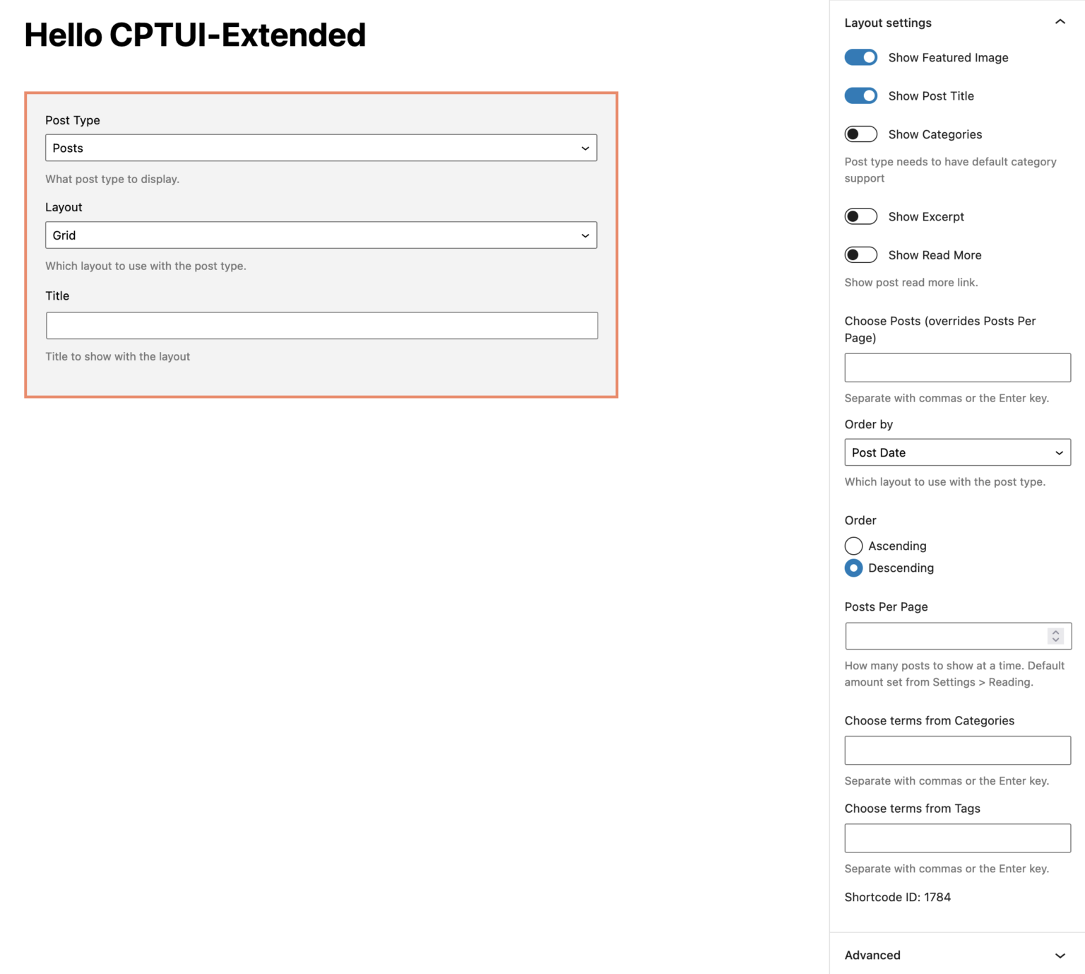 Grid Layout - Pluginize Docs